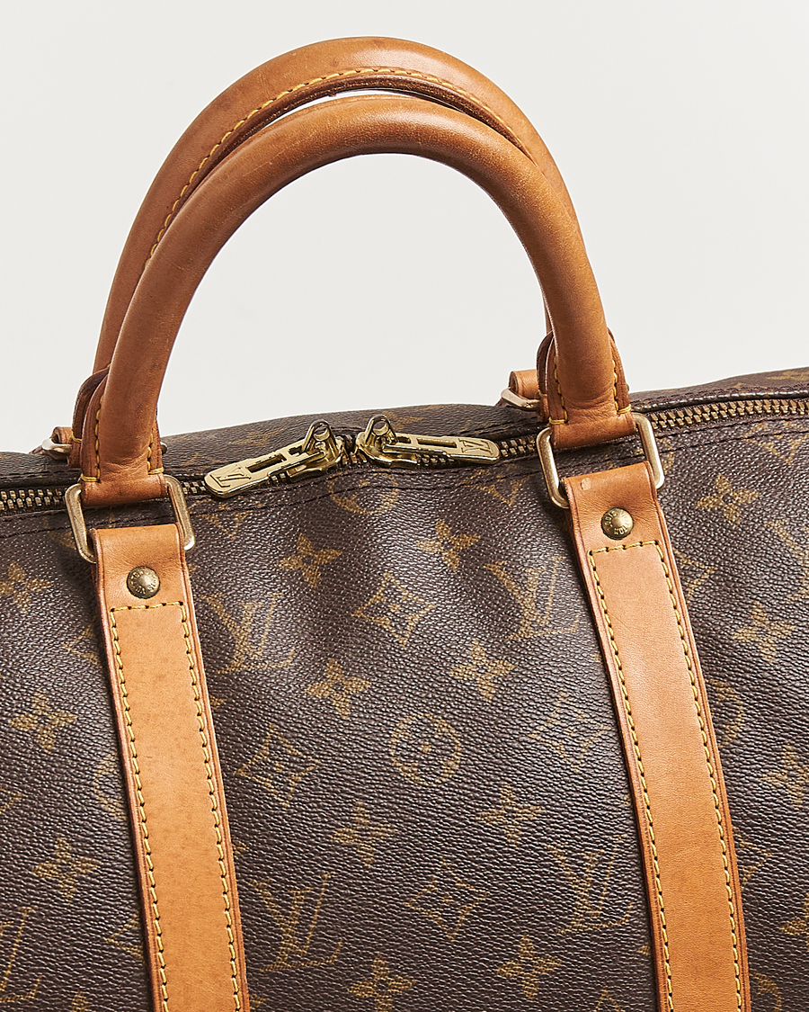 Herr | Pre-Owned & Vintage Bags | Louis Vuitton Pre-Owned | Keepall Bandoulière 50 Monogram
