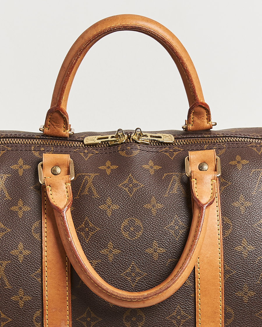 Herr | Pre-Owned & Vintage Bags | Louis Vuitton Pre-Owned | Keepall Bandoulière 50 Monogram