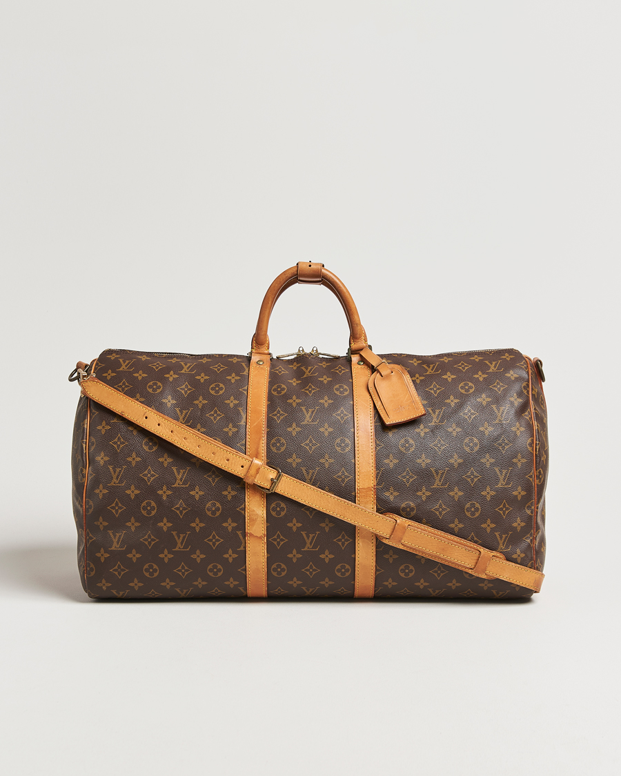 Herr | Pre-Owned & Vintage Bags | Louis Vuitton Pre-Owned | Keepall Bandoulière 55 Monogram