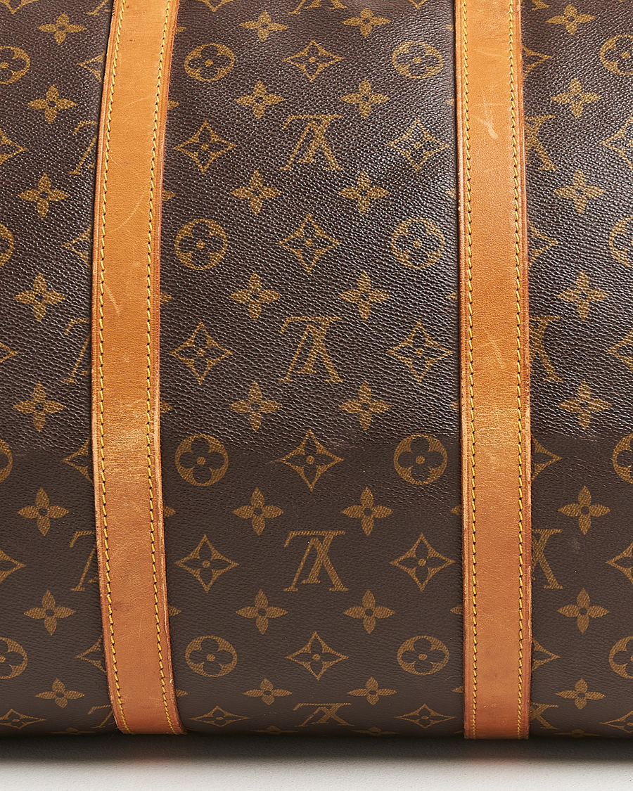 Herr | Pre-Owned & Vintage Bags | Louis Vuitton Pre-Owned | Keepall Bandoulière 55 Monogram