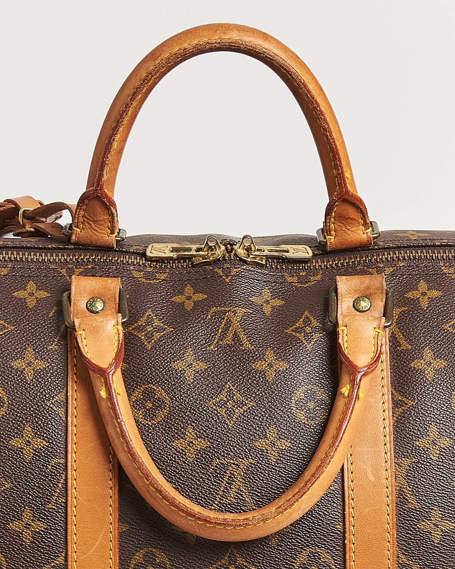 Herr | Pre-Owned & Vintage Bags | Louis Vuitton Pre-Owned | Keepall Bandoulière 55 Monogram