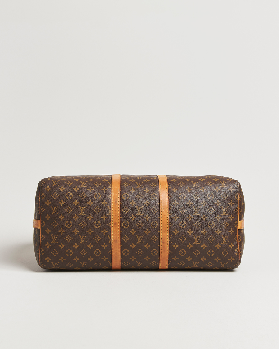 Herr | Pre-Owned & Vintage Bags | Louis Vuitton Pre-Owned | Keepall Bandoulière 55 Monogram