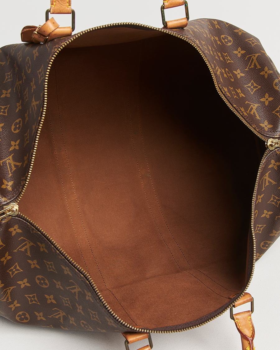 Herr | Pre-Owned & Vintage Bags | Louis Vuitton Pre-Owned | Keepall Bandoulière 55 Monogram