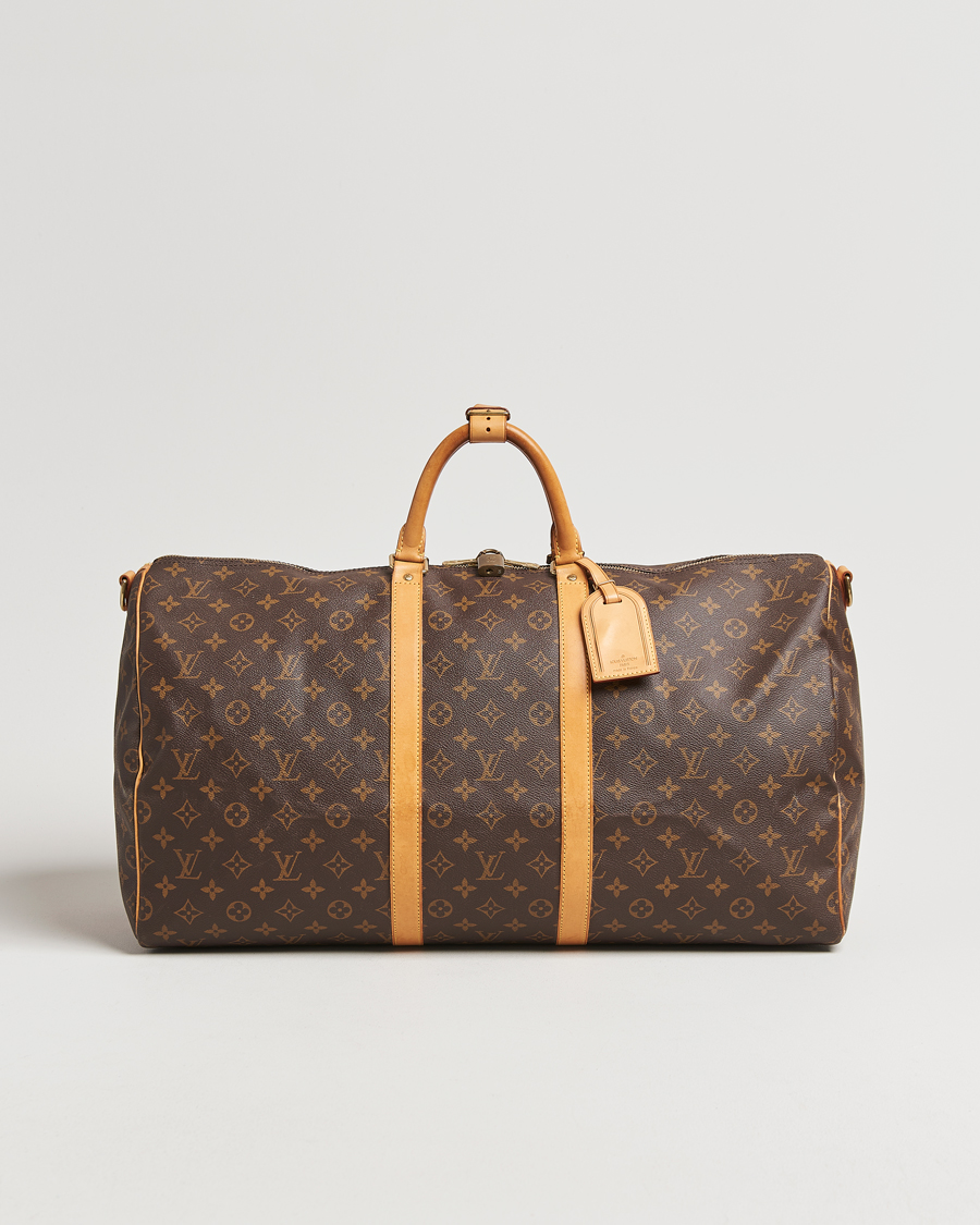 Herr | Pre-Owned & Vintage Bags | Louis Vuitton Pre-Owned | Keepall Bandoulière 55 Monogram
