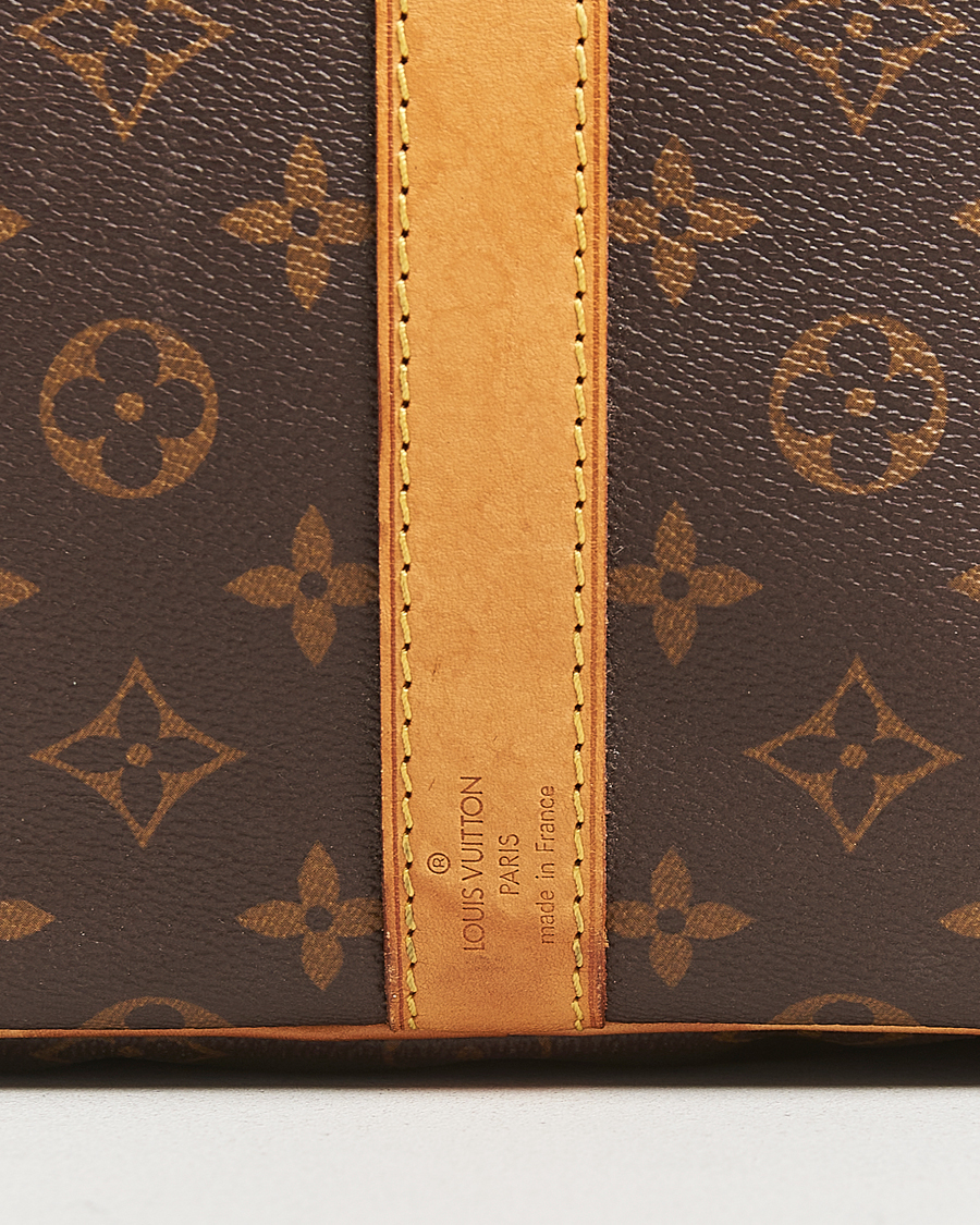 Herr | Pre-Owned & Vintage Bags | Louis Vuitton Pre-Owned | Keepall Bandoulière 55 Monogram