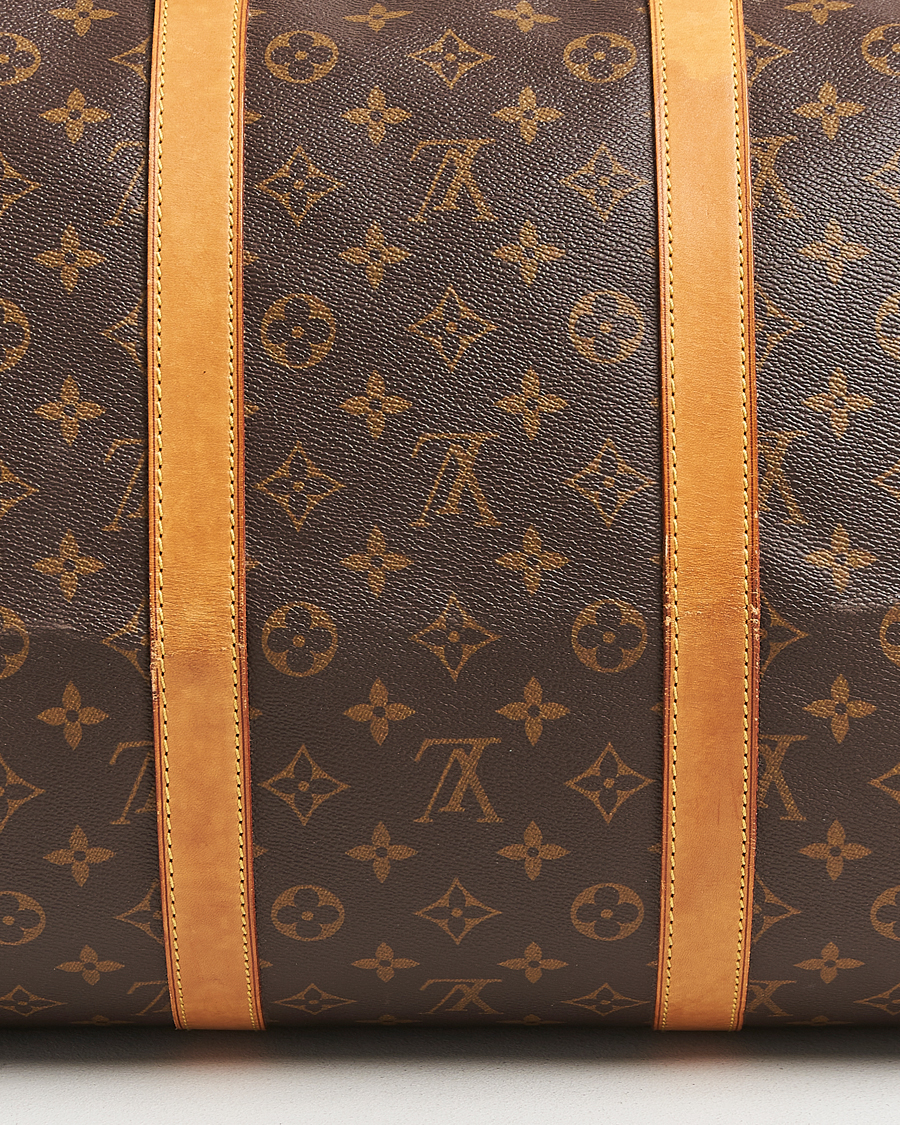 Herr | Pre-Owned & Vintage Bags | Louis Vuitton Pre-Owned | Keepall Bandoulière 55 Monogram