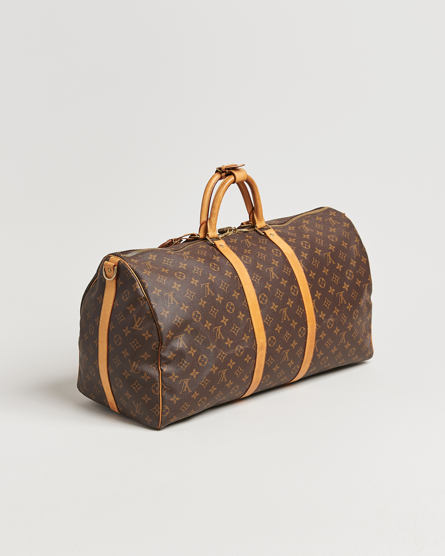 Herr | Pre-Owned & Vintage Bags | Louis Vuitton Pre-Owned | Keepall Bandoulière 55 Monogram