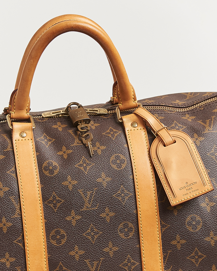 Herr | Pre-Owned & Vintage Bags | Louis Vuitton Pre-Owned | Keepall Bandoulière 55 Monogram