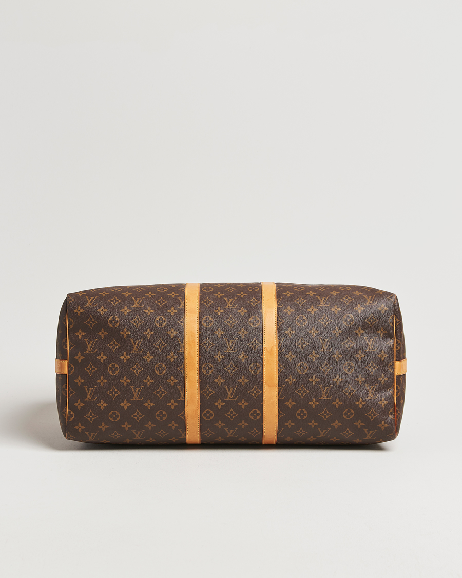 Herr | Pre-Owned & Vintage Bags | Louis Vuitton Pre-Owned | Keepall Bandoulière 55 Monogram