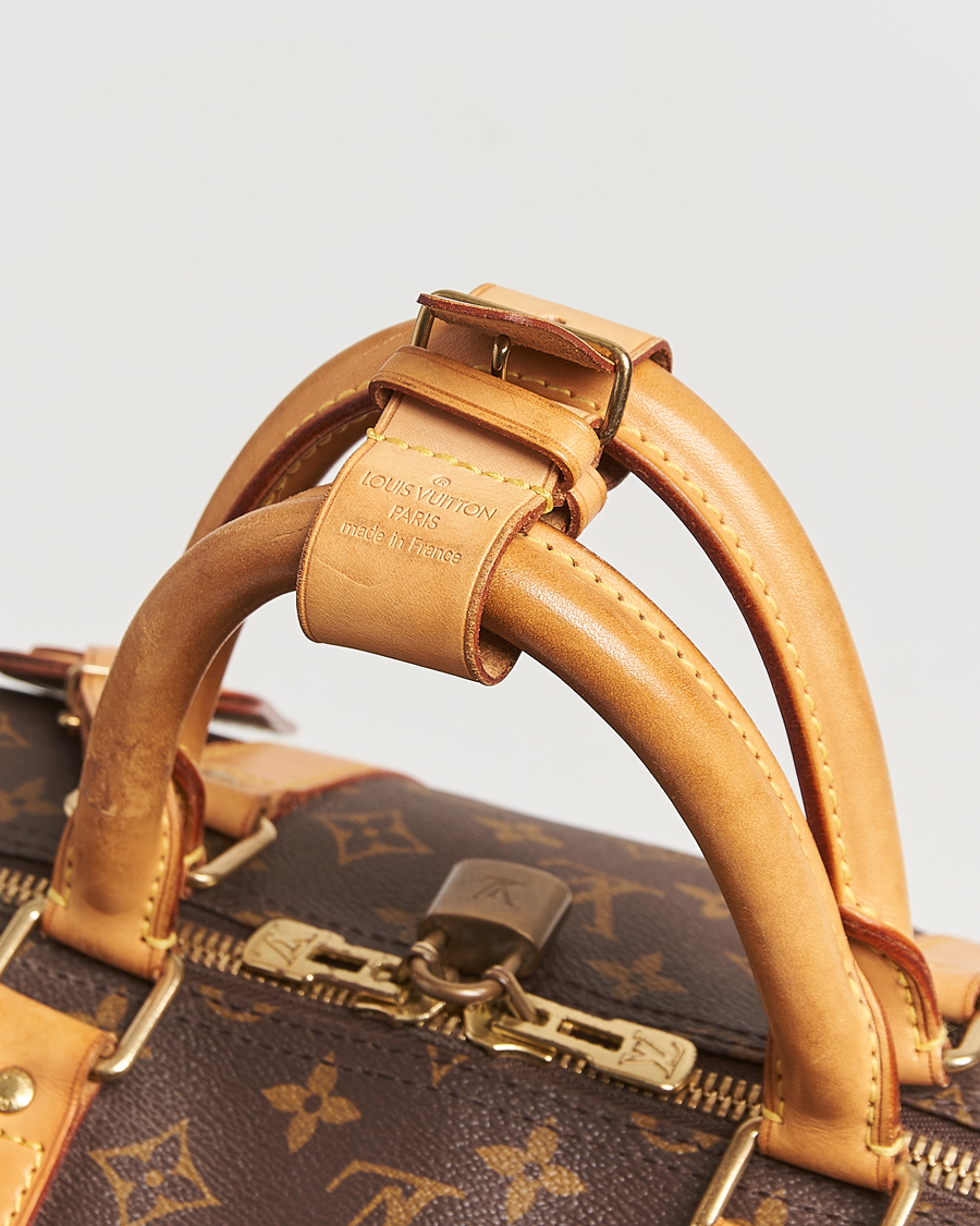 Herr | Pre-Owned & Vintage Bags | Louis Vuitton Pre-Owned | Keepall Bandoulière 55 Monogram