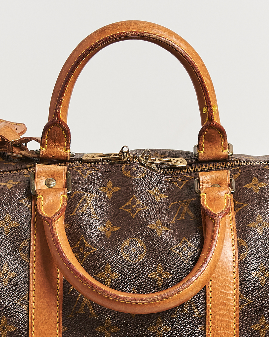 Herr | Pre-Owned & Vintage Bags | Louis Vuitton Pre-Owned | Keepall Bandoulière 50 Monogram
