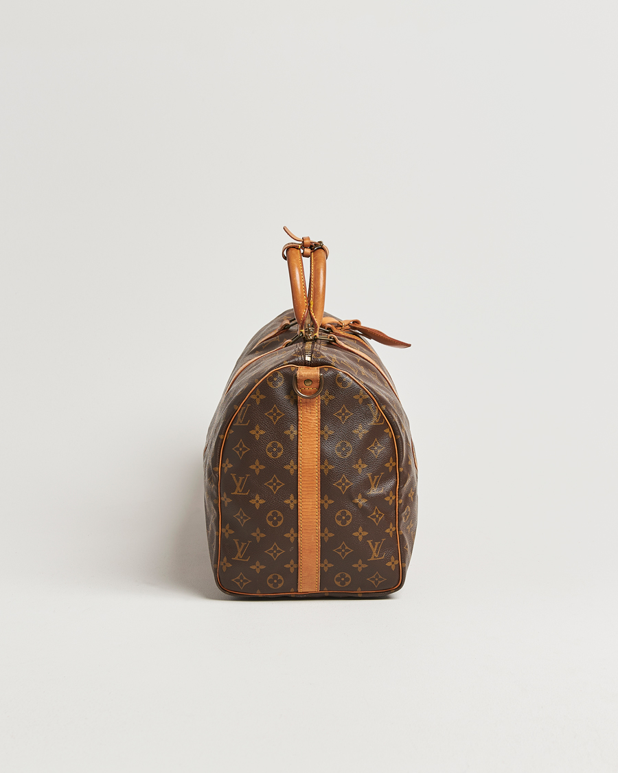 Herr | Pre-Owned & Vintage Bags | Louis Vuitton Pre-Owned | Keepall Bandoulière 50 Monogram