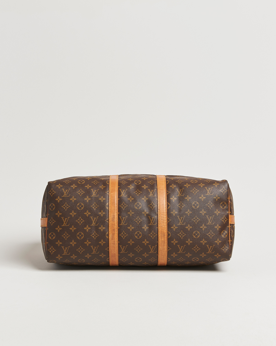 Herr | Pre-Owned & Vintage Bags | Louis Vuitton Pre-Owned | Keepall Bandoulière 50 Monogram