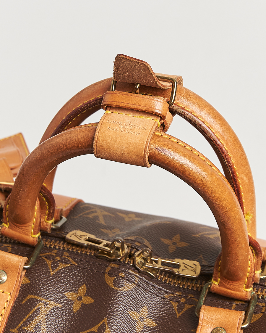 Herr | Pre-Owned & Vintage Bags | Louis Vuitton Pre-Owned | Keepall Bandoulière 50 Monogram