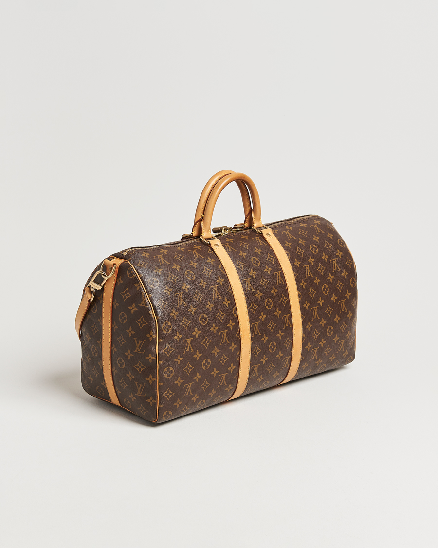 Herr | Louis Vuitton Pre-Owned Keepall Bandoulière 50 Monogram | Louis Vuitton Pre-Owned | Keepall Bandoulière 50 Monogram