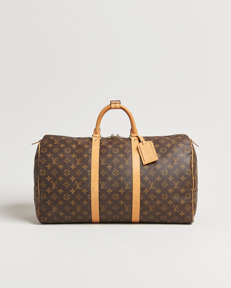 Herr | Pre-Owned & Vintage Bags | Louis Vuitton Pre-Owned | Keepall 50 Monogram