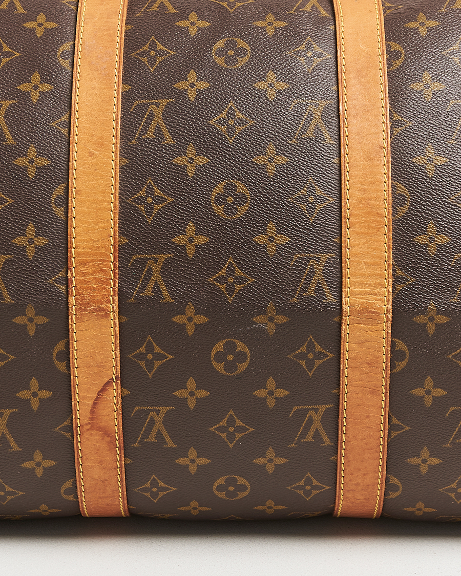 Herr | Pre-Owned & Vintage Bags | Louis Vuitton Pre-Owned | Keepall Bandoulière 50 Monogram