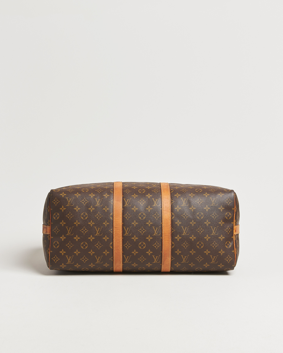 Herr | Pre-Owned & Vintage Bags | Louis Vuitton Pre-Owned | Keepall Bandoulière 50 Monogram