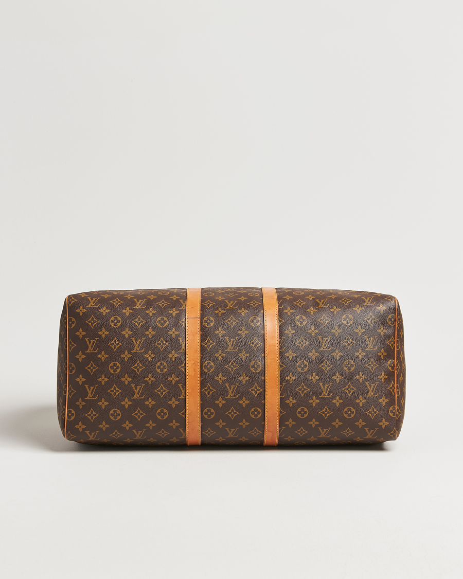 Herr | Pre-Owned & Vintage Bags | Louis Vuitton Pre-Owned | Keepall 55 Monogram