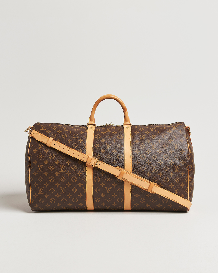 Herr | Pre-Owned & Vintage Bags | Louis Vuitton Pre-Owned | Keepall Bandoulière 55 Monogram