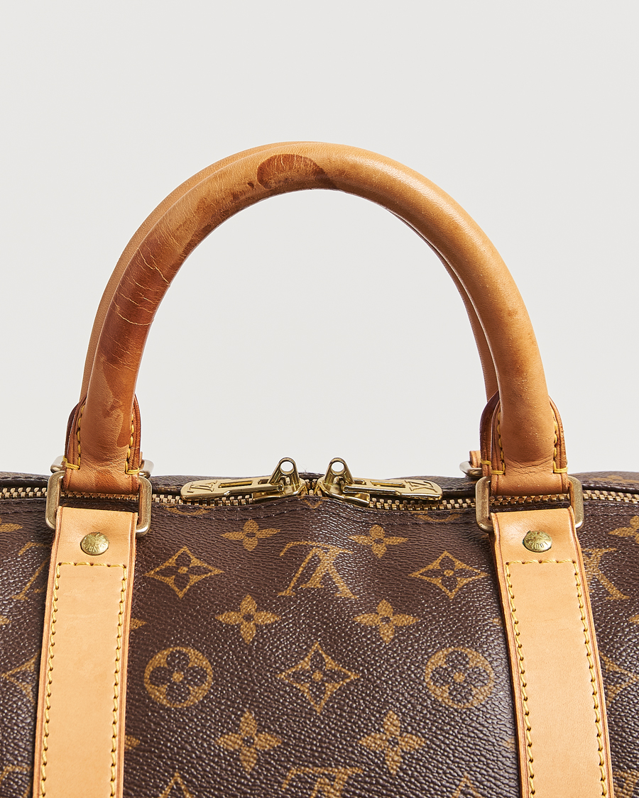 Herr | Pre-Owned & Vintage Bags | Louis Vuitton Pre-Owned | Keepall Bandoulière 55 Monogram