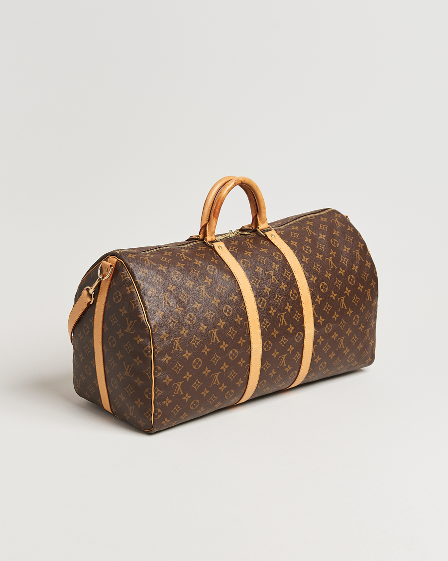 Herr | Pre-Owned & Vintage Bags | Louis Vuitton Pre-Owned | Keepall Bandoulière 55 Monogram