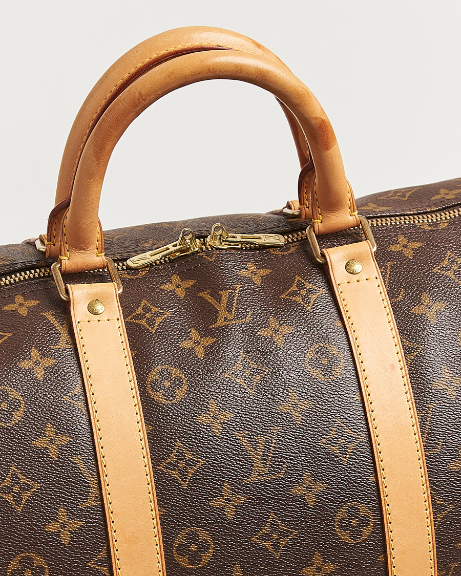 Herr | Pre-Owned & Vintage Bags | Louis Vuitton Pre-Owned | Keepall Bandoulière 55 Monogram