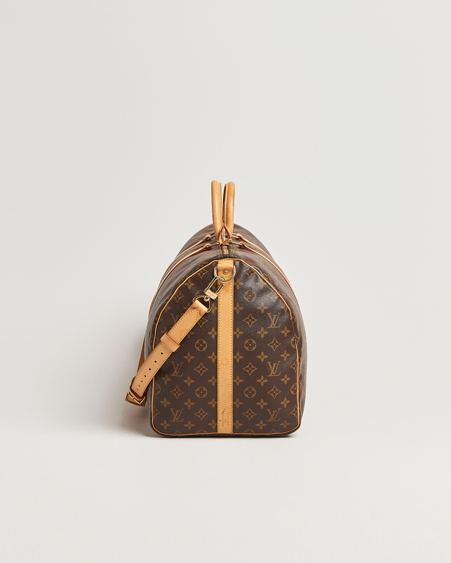 Herr | Pre-Owned & Vintage Bags | Louis Vuitton Pre-Owned | Keepall Bandoulière 55 Monogram