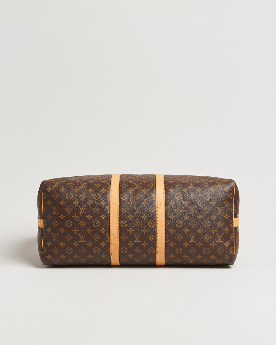 Herr | Pre-Owned & Vintage Bags | Louis Vuitton Pre-Owned | Keepall Bandoulière 55 Monogram
