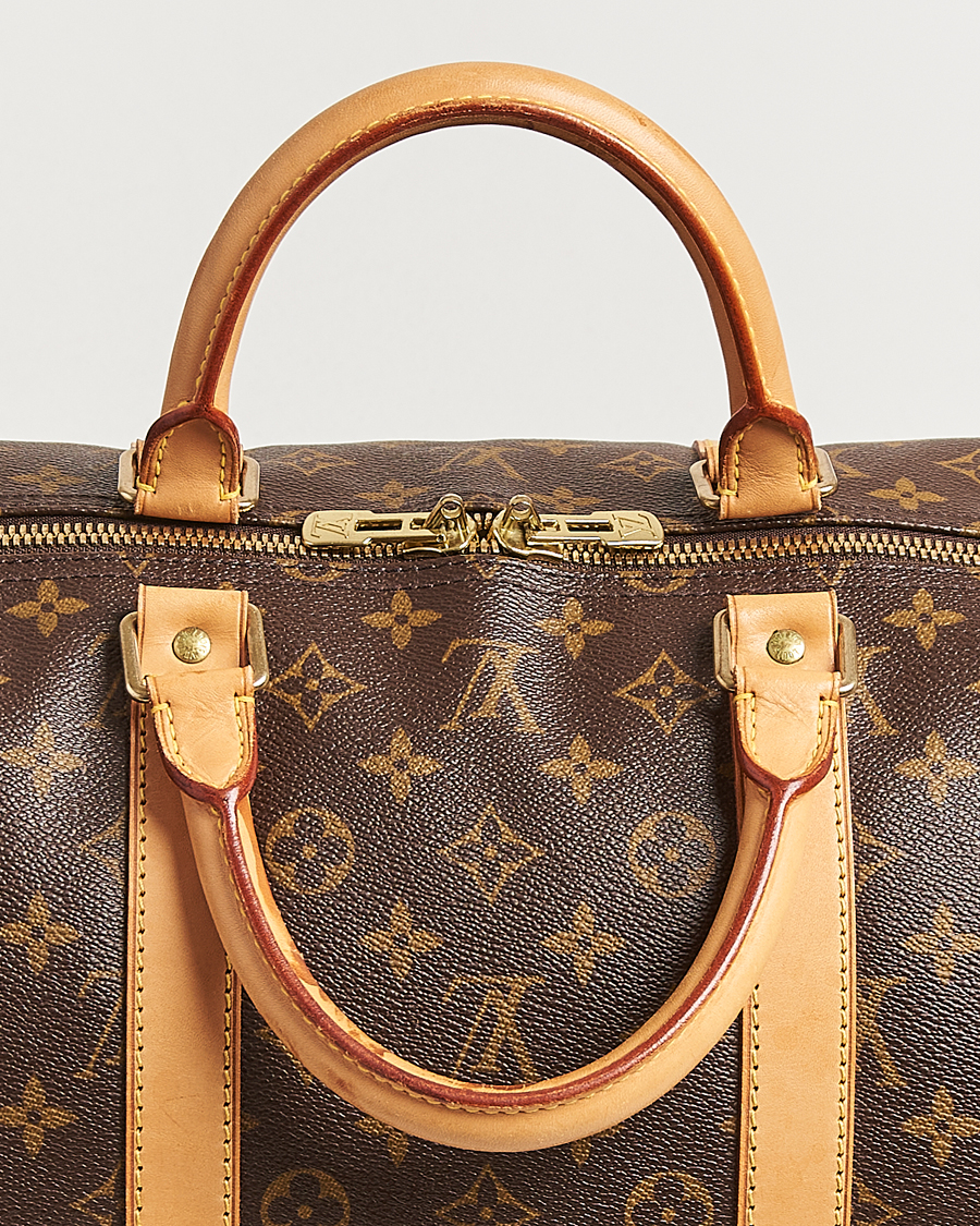 Herr | Pre-Owned & Vintage Bags | Louis Vuitton Pre-Owned | Keepall Bandoulière 55 Monogram