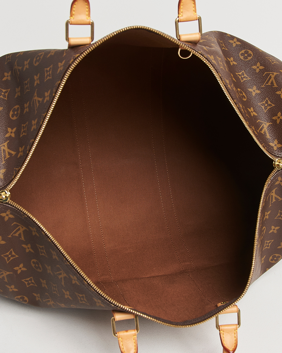 Herr | Pre-Owned & Vintage Bags | Louis Vuitton Pre-Owned | Keepall Bandoulière 55 Monogram
