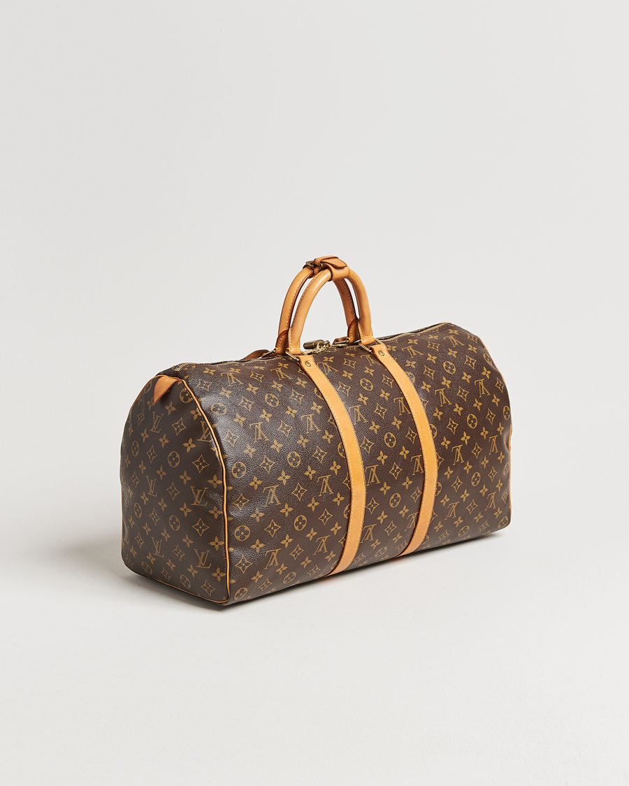 Herr | Pre-Owned & Vintage Bags | Louis Vuitton Pre-Owned | Keepall 50 Monogram
