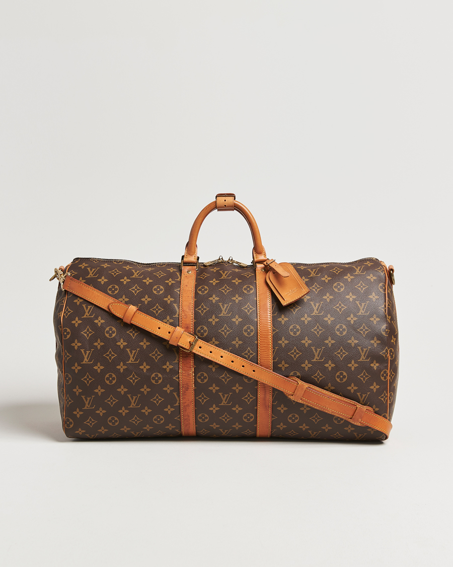 Herr | Pre-Owned & Vintage Bags | Louis Vuitton Pre-Owned | Keepall Bandoulière 55 Monogram