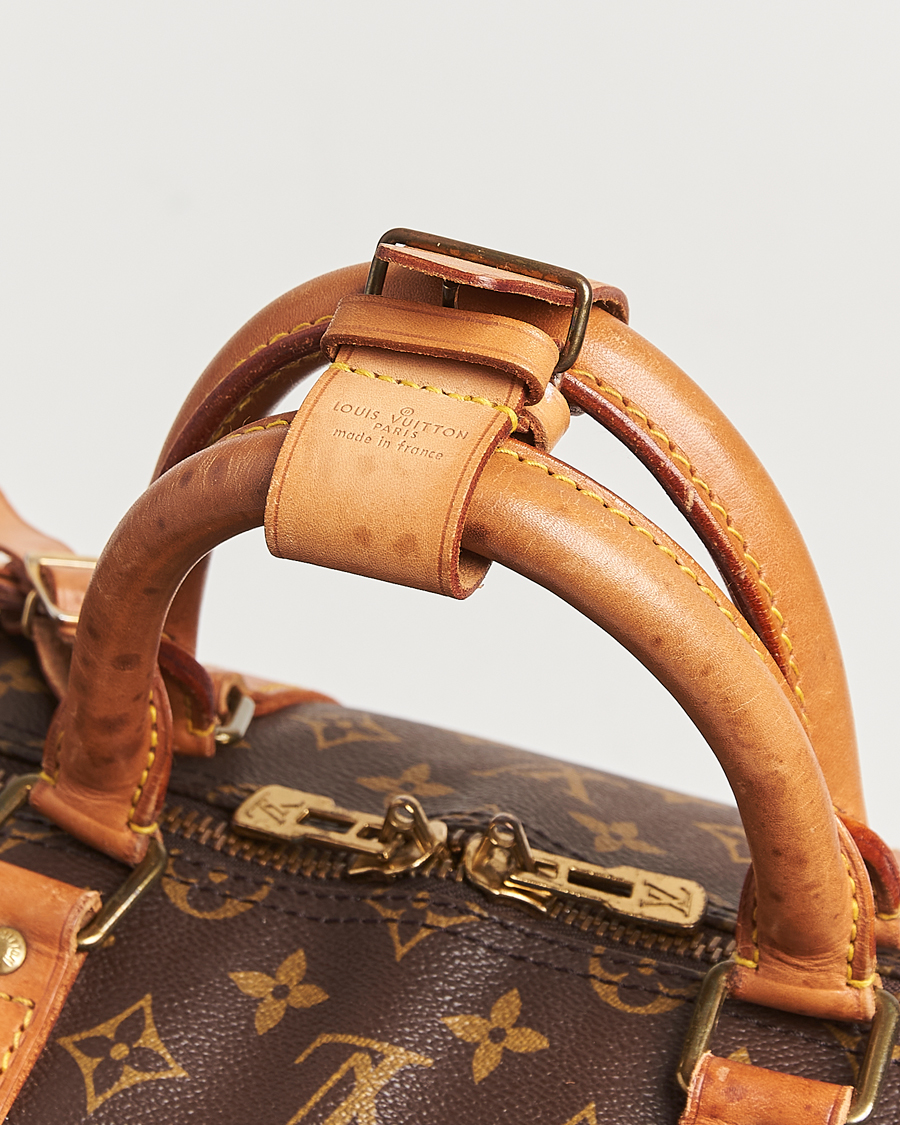 Herr | Pre-Owned & Vintage Bags | Louis Vuitton Pre-Owned | Keepall Bandoulière 55 Monogram