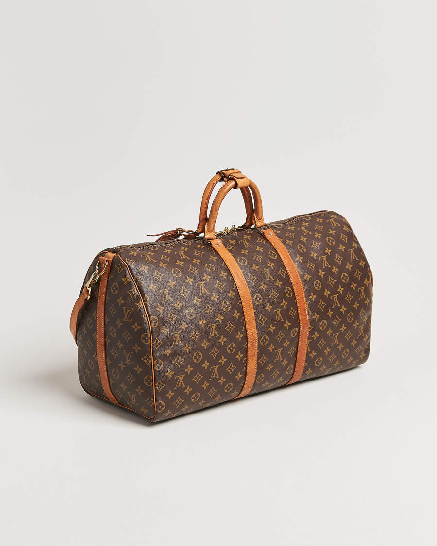 Herr | Pre-Owned & Vintage Bags | Louis Vuitton Pre-Owned | Keepall Bandoulière 55 Monogram