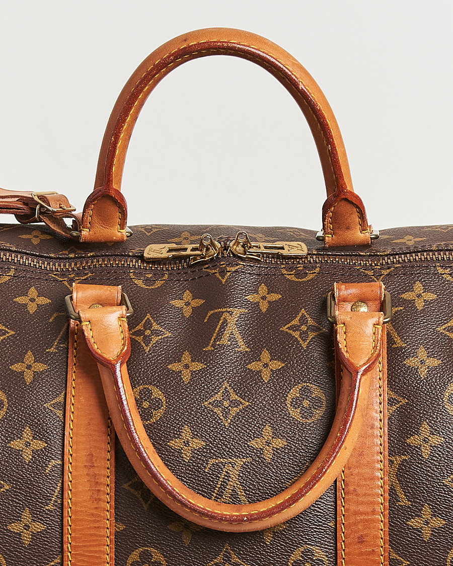 Herr | Pre-Owned & Vintage Bags | Louis Vuitton Pre-Owned | Keepall Bandoulière 55 Monogram