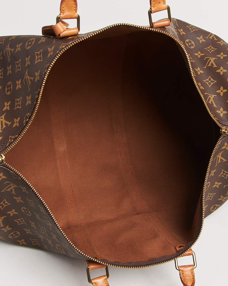 Herr | Pre-Owned & Vintage Bags | Louis Vuitton Pre-Owned | Keepall Bandoulière 55 Monogram