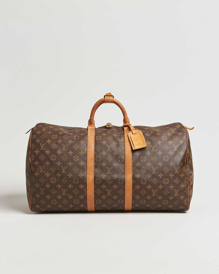 Herr | Pre-Owned & Vintage Bags | Louis Vuitton Pre-Owned | Keepall 55 Monogram