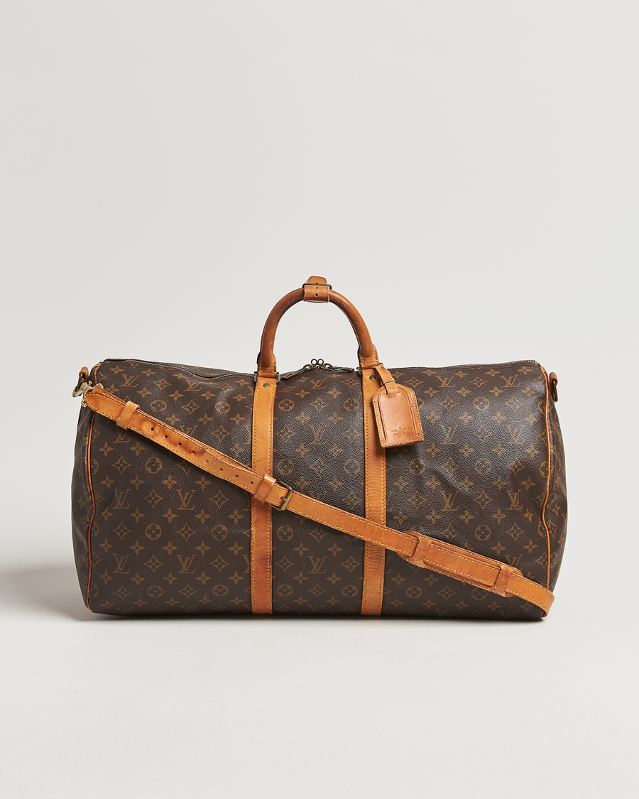 Herr | Pre-Owned & Vintage Bags | Louis Vuitton Pre-Owned | Keepall Bandoulière 55 Monogram