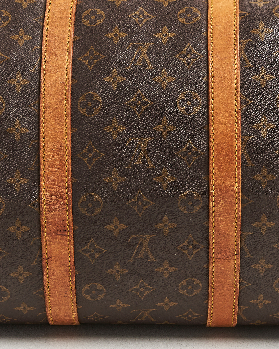 Herr | Pre-Owned & Vintage Bags | Louis Vuitton Pre-Owned | Keepall Bandoulière 55 Monogram