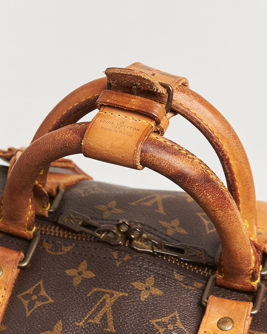 Herr | Pre-Owned & Vintage Bags | Louis Vuitton Pre-Owned | Keepall Bandoulière 55 Monogram
