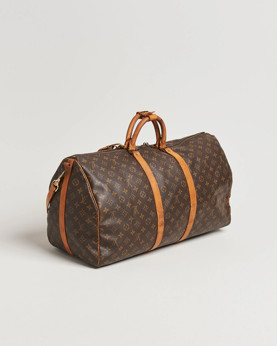 Herr | Pre-Owned & Vintage Bags | Louis Vuitton Pre-Owned | Keepall Bandoulière 55 Monogram