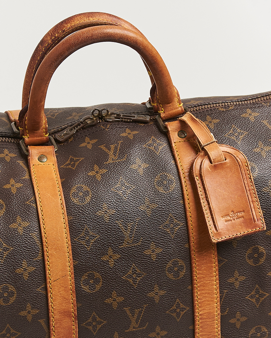 Herr | Pre-Owned & Vintage Bags | Louis Vuitton Pre-Owned | Keepall Bandoulière 55 Monogram