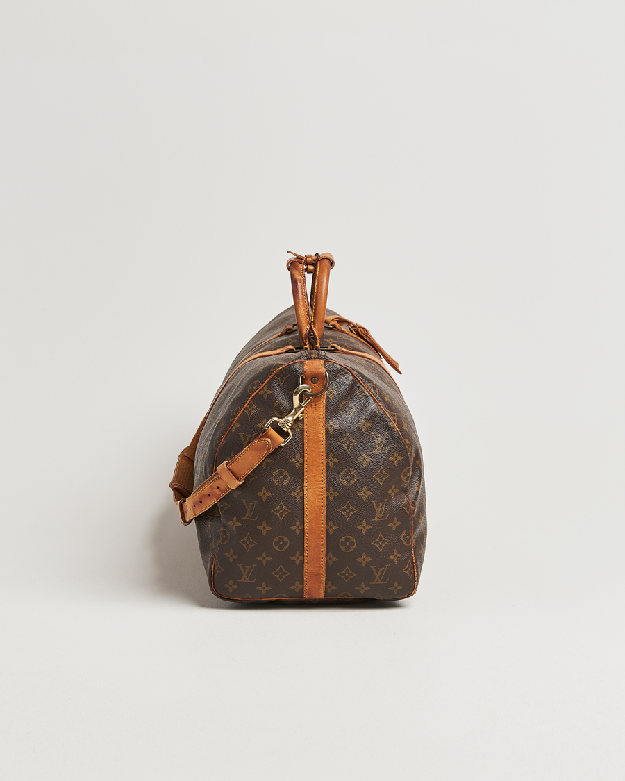 Herr | Pre-Owned & Vintage Bags | Louis Vuitton Pre-Owned | Keepall Bandoulière 55 Monogram