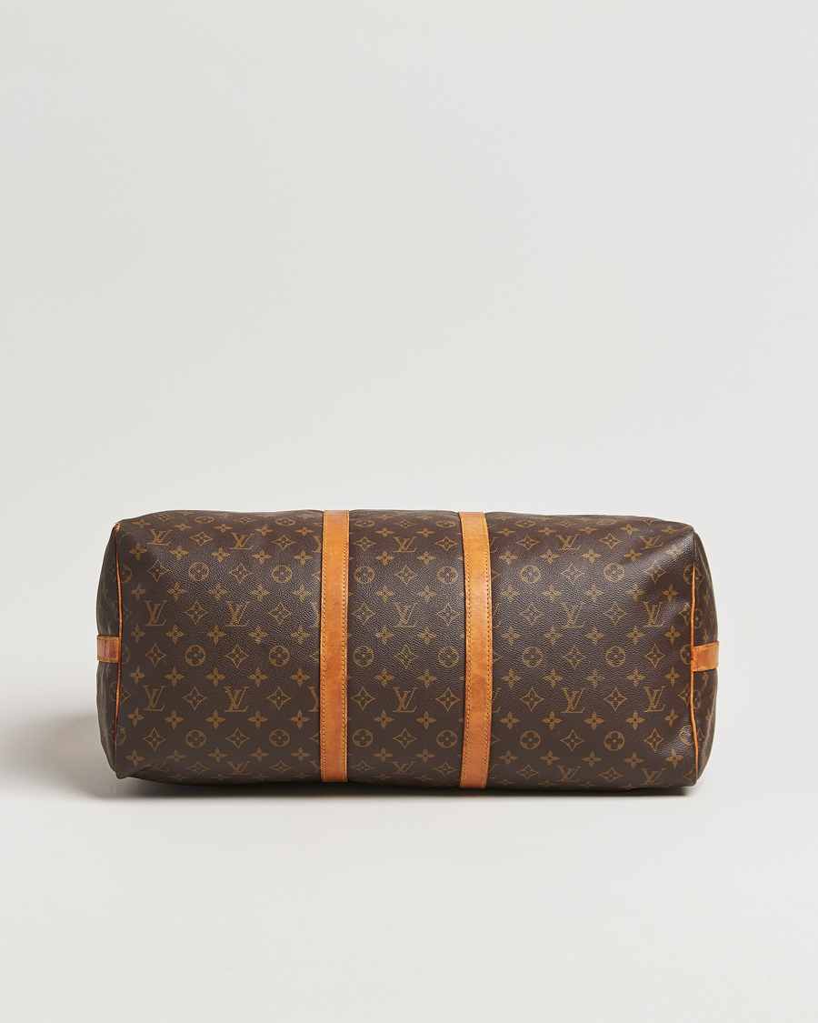 Herr | Pre-Owned & Vintage Bags | Louis Vuitton Pre-Owned | Keepall Bandoulière 55 Monogram