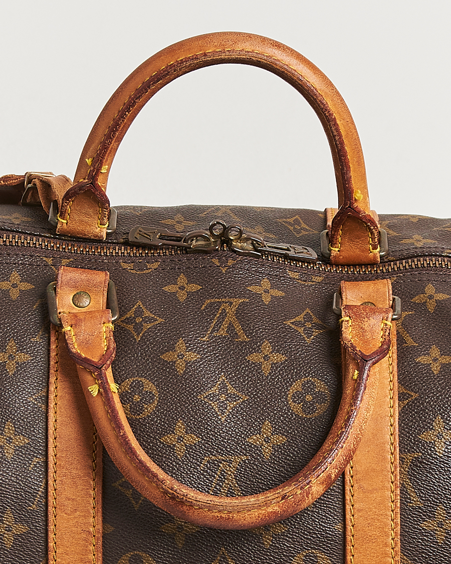 Herr | Pre-Owned & Vintage Bags | Louis Vuitton Pre-Owned | Keepall Bandoulière 55 Monogram