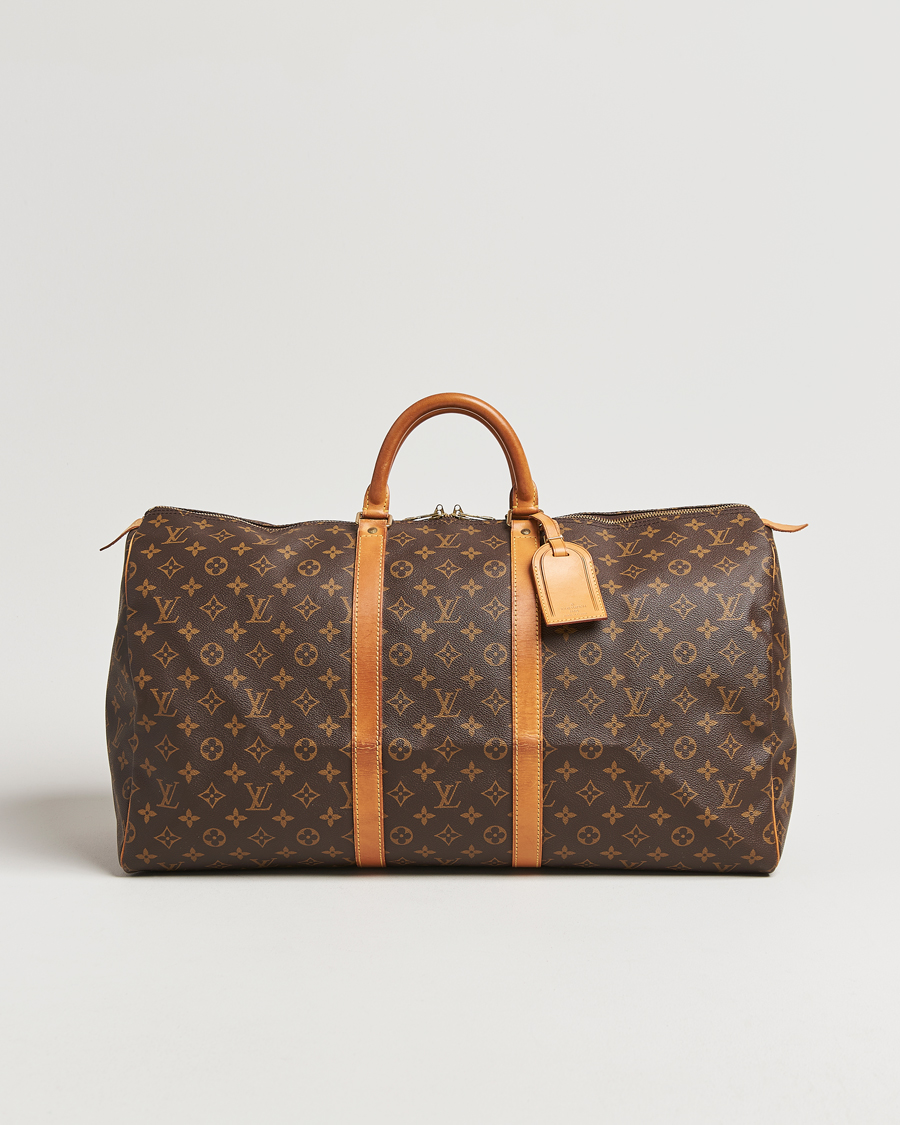 Herr | Pre-Owned & Vintage Bags | Louis Vuitton Pre-Owned | Keepall 55 Monogram