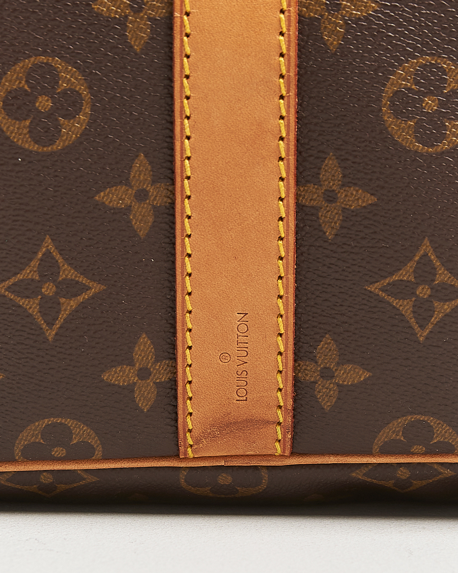 Herr | Pre-Owned & Vintage Bags | Louis Vuitton Pre-Owned | Keepall Bandoulière 55 Monogram