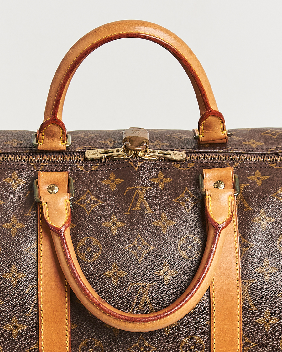 Herr | Pre-Owned & Vintage Bags | Louis Vuitton Pre-Owned | Keepall Bandoulière 55 Monogram