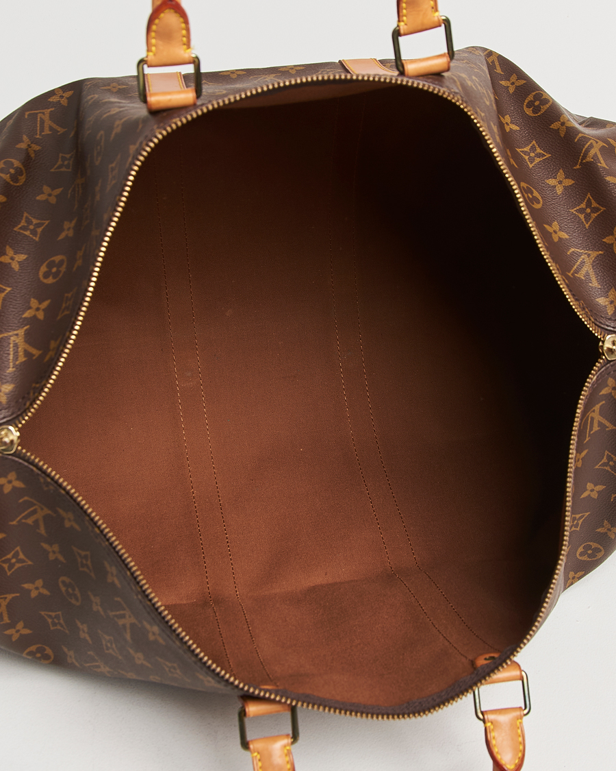 Herr | Pre-Owned & Vintage Bags | Louis Vuitton Pre-Owned | Keepall Bandoulière 55 Monogram